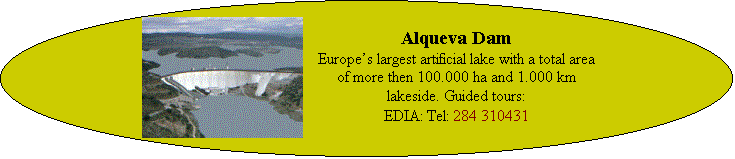 Alqueva Dam - biggest lake in Europe